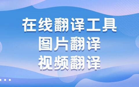 已超过DeepL？支持图片和视频翻译！