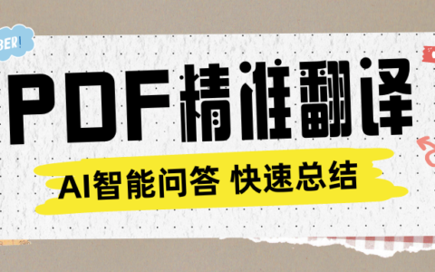 PDF怎么实现精准翻译？怎么做到快速总结PDF内容？