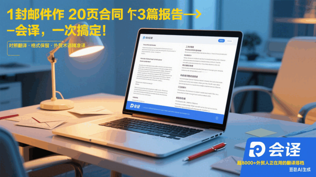 会译 AI 翻译功能展示